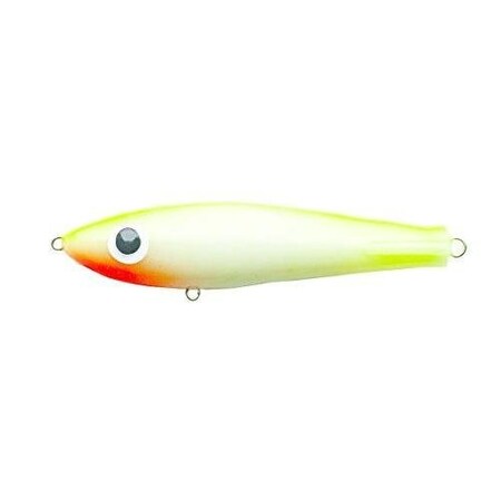 Paul Brown Original Soft Body Rattling Twitchbait, 3 58, 34 Oz PearlChartreuse Back, Suspending OR-01